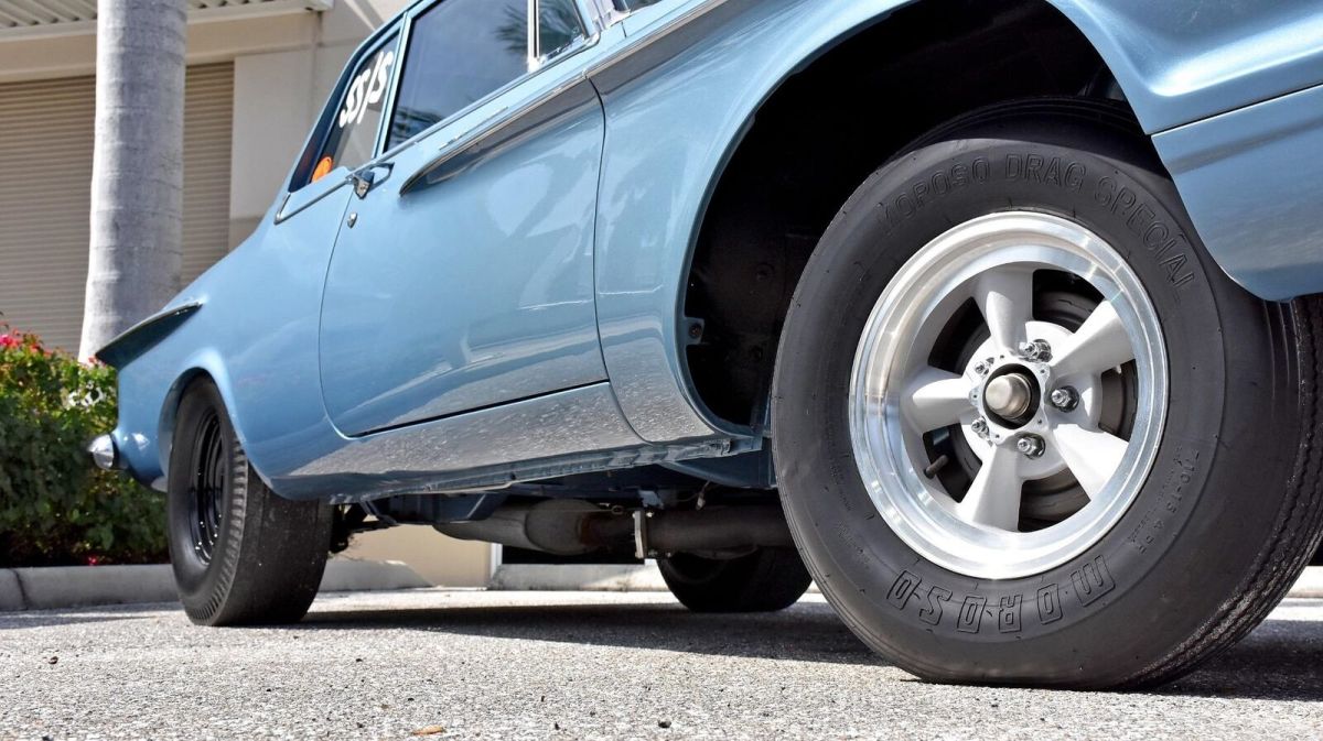 1962 plymouth savoy max wedge super stock 6294 miles blue 2 door manual