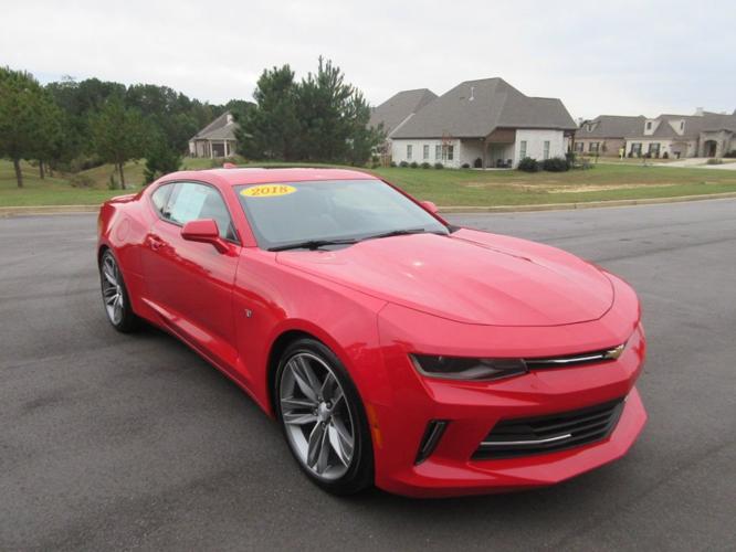 used 2018 chevrolet camaro lt coupe w/ 1lt auburn, al 36830 for sale in auburn, alabama