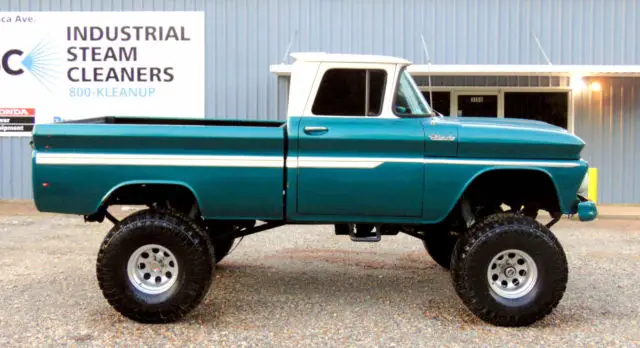 1962 c10 4x4 truck frame off 454 roller big block suspension lift 5 speed l@@k