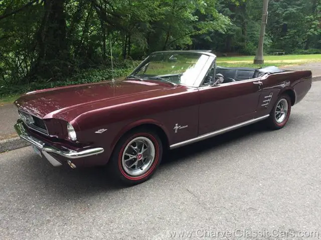 1965 ford mustang convertible. 289/4-speed. factory a/c. see video