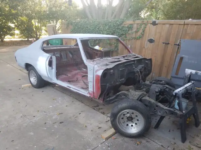 1971 chevelle body and frame