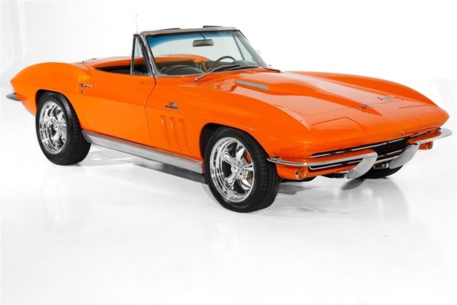1966 chevrolet corvette tangerine dream zz502 convertible