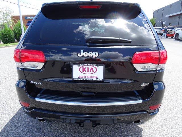 used 2017 jeep grand cherokee 4wd overland auburn, al 36830 for sale in auburn, alabama