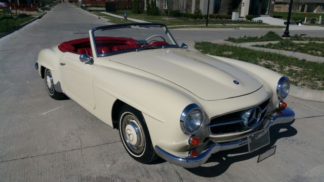 1955 190sl fully restored, stunning, gullwing seats