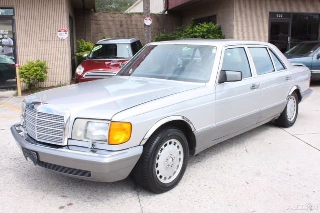 1989 mercedes benz 560 sel florida carfax immaculate no reserve!