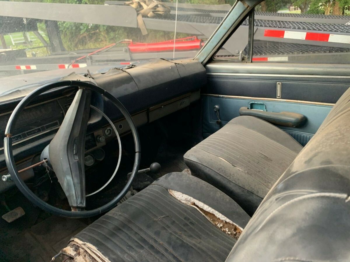1969 ford falcon futura 2dr barn find project car