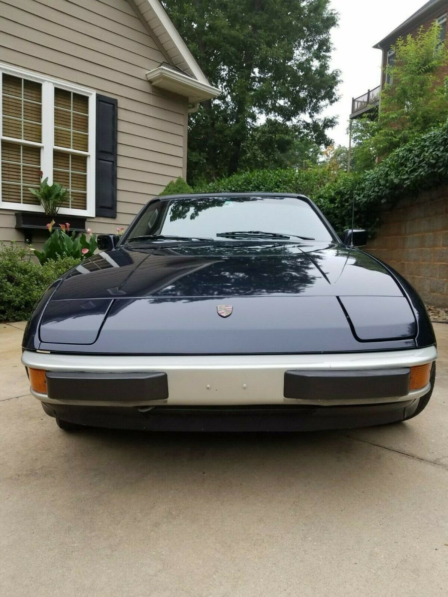 1988 porsche 924s nautical blue metallic 119k