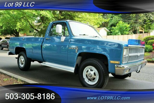 1982 chevrolet c/k 20 k20 2dr 4x4 6.5l diesel v8 long bed 1 owner local truck