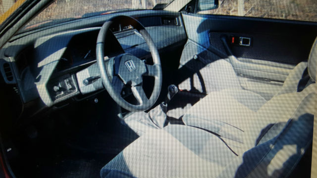 1986 honda crx si