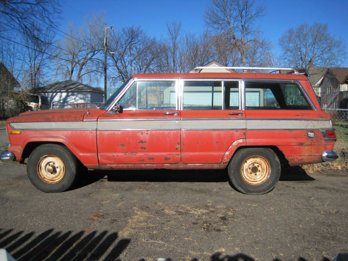 1977 jeep wagoneer sj amc 360 v8 4x4 4wd th400