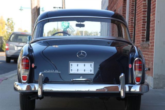 1959 mercedes-benz 220 s sunroof coupe