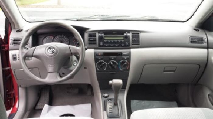 2007 toyota corolla red 93k miles-auto in kissimmee, fl
