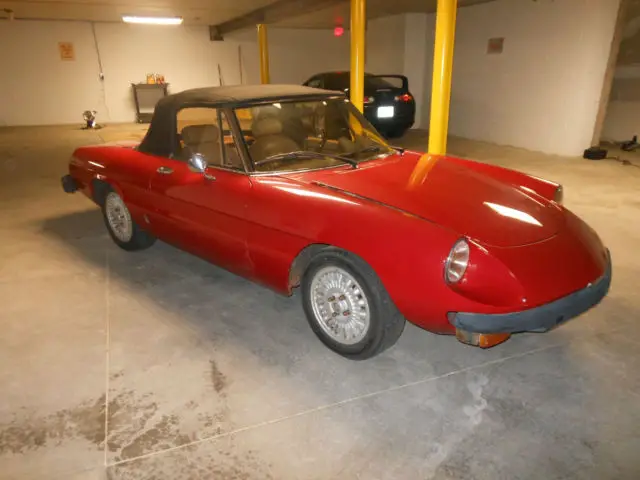 1980 alfa romeo spider project or parts