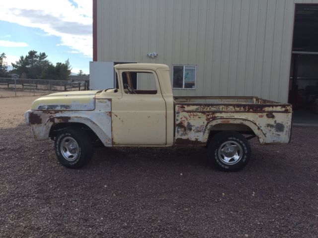 1958 ford f100 shortwide bed body only