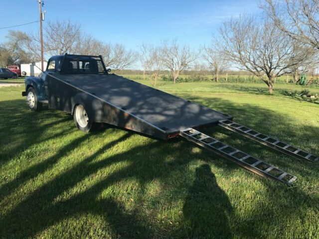 1948 chevrolet c30 roll on toy hauler 5.3 l v8 efi auto od ac 90000 miles blue &
