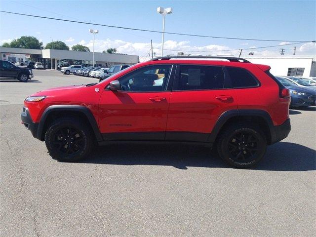 used 2017 jeep cherokee 4wd trailhawk logan, ut 84321 for sale in logan, utah