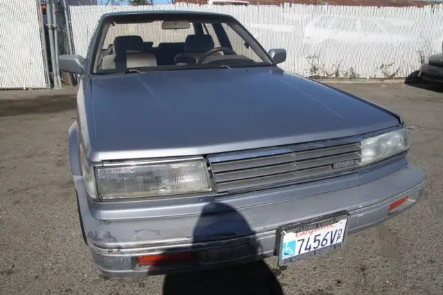 1987 nissan maxima sedan automatic 6 cylinder no reserve