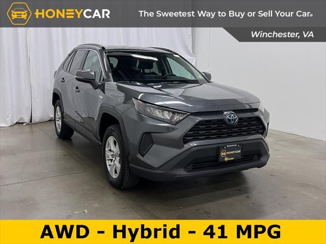 2021 toyota rav4 hybrid le