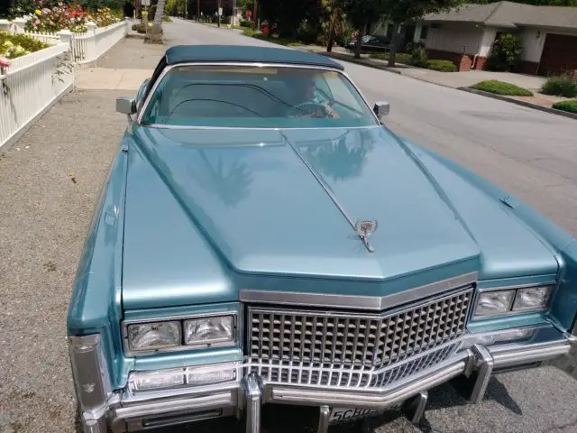 1975 cadillac el dorado convertible eldorado california rust free car 500ci