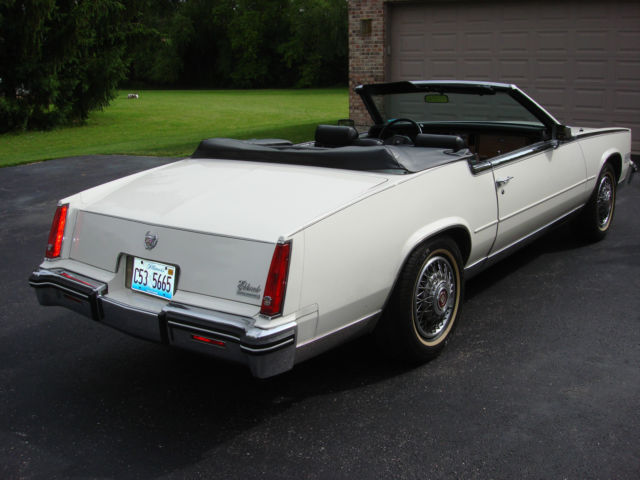 1985 cadillac eldorado convertible