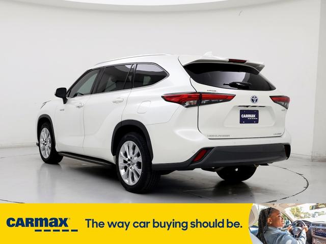 2021 toyota highlander hybrid limited