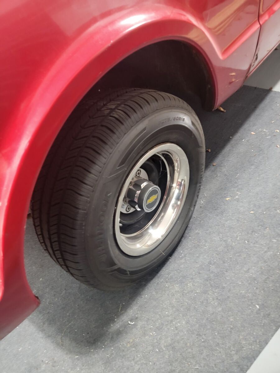 1967 c-10 project truck with parts, new tires & metal panels