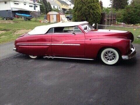 1949 mercury custom chopped convertible low reserve