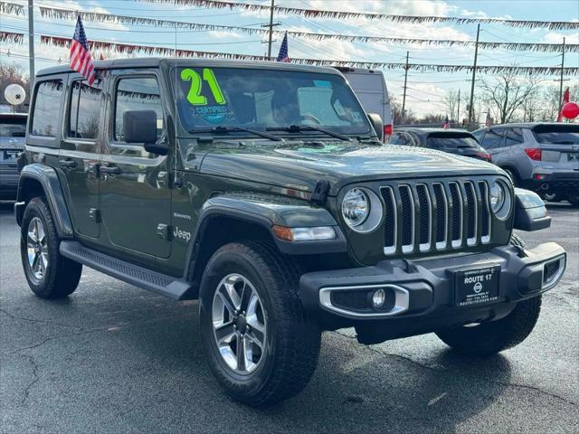 2021 jeep wrangler unlimited sahara