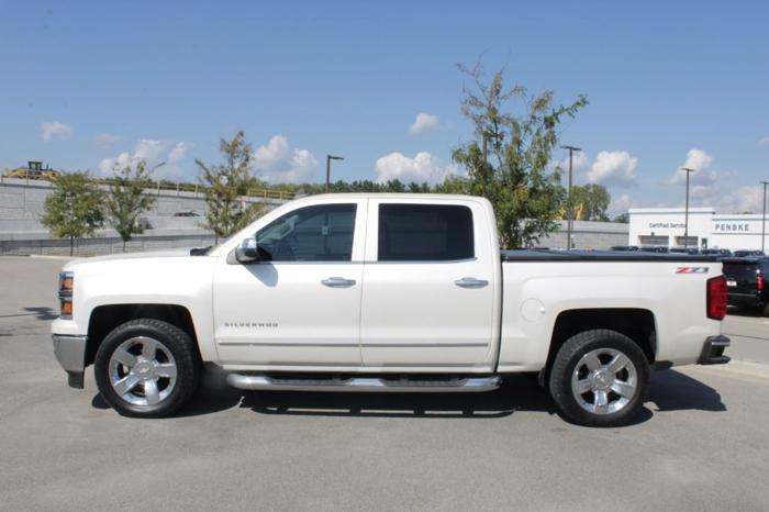 used 2015 chevrolet silverado 1500 4x4 crew cab ltz indianapolis, in 46240 for sale in indianapolis, indiana