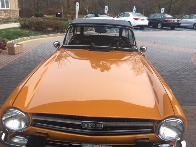 1976 triumph tr-6 looks and runs excellent low miles!!! 37k