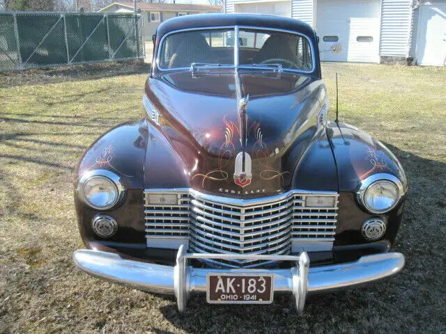 rare 1941 cadillac two door coupe street rod no reserve