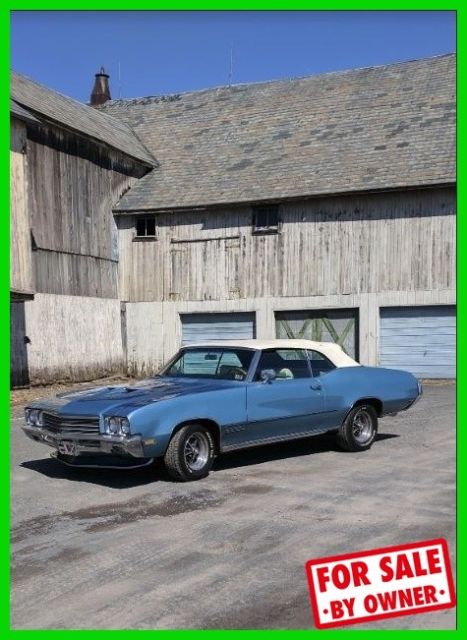 1971 buick skylark power top convertible 350 v8 rwd auto trans rare classic