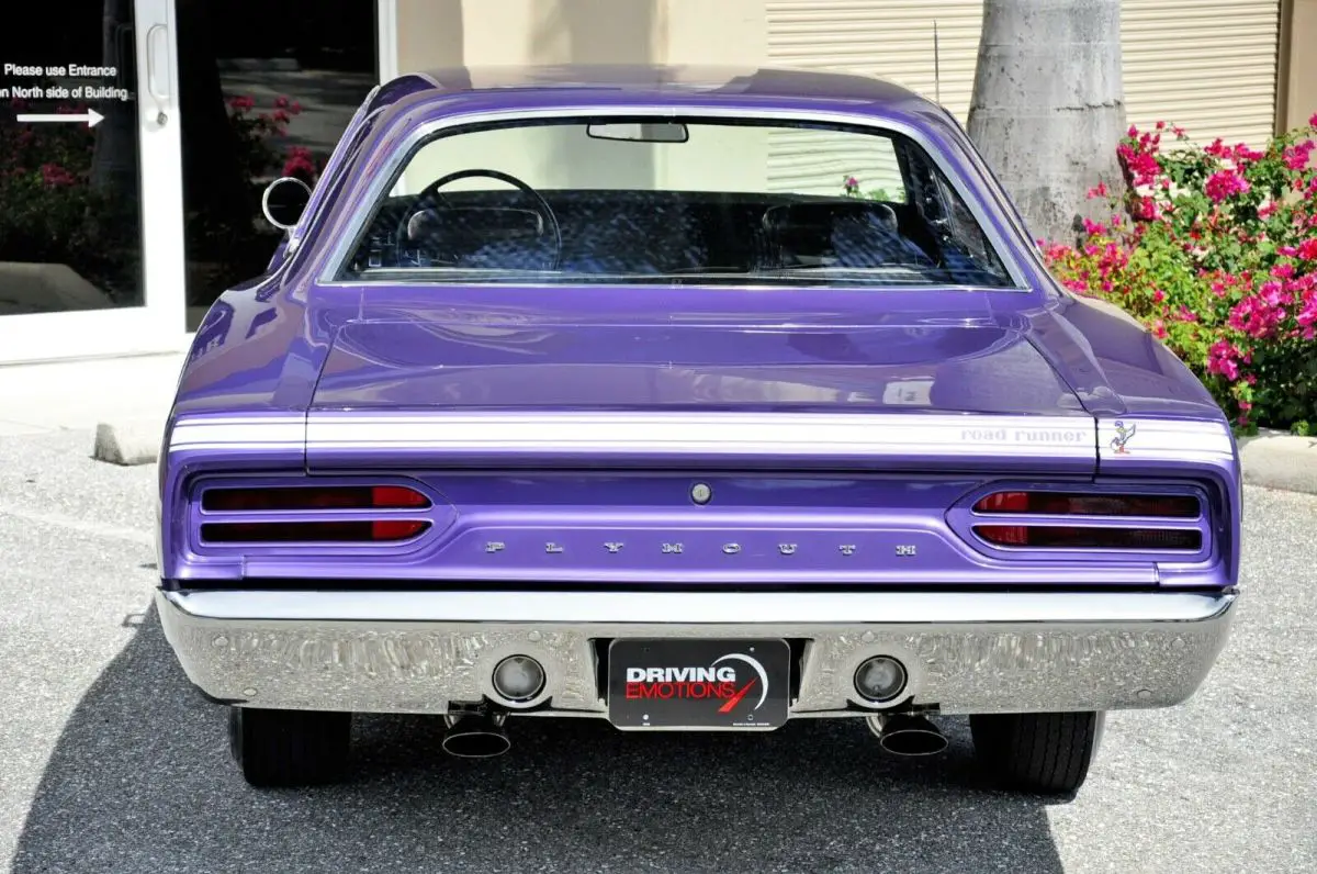 1970 plymouth roadrunner hardtop coupe! plum crazy purple! 426 v8 hemi! 4-speed!