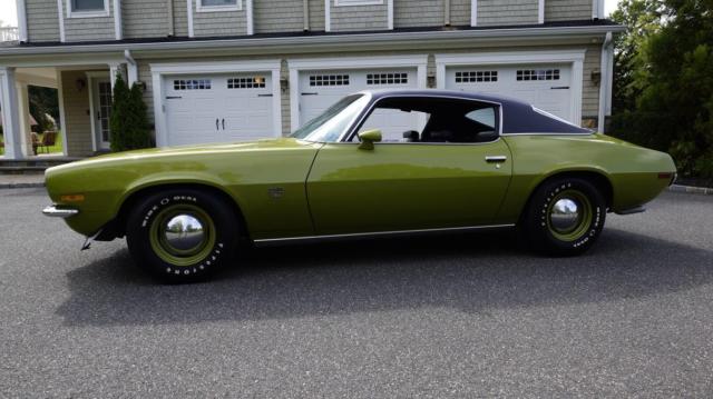 1970 chevrolet camaro rs/ss 396ci -350hp 4spd (ctx code) all matching documented