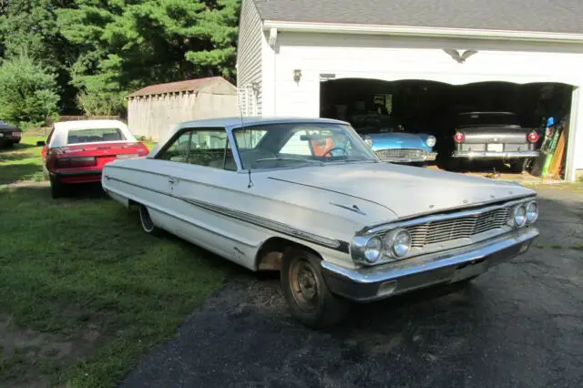 1964 galaxie xl, 390 4v, at, loaded, pw, a/c, ps, texas car, very solid body
