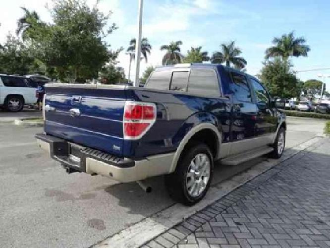 2010 ford f-150 blue, 36k miles in margate, fl