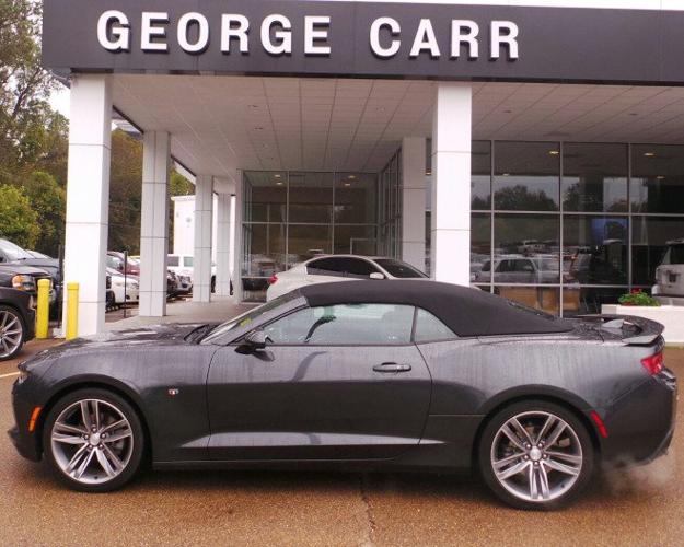 certified 2016 chevrolet camaro lt convertible vicksburg, ms 39180 for sale in vicksburg, mississippi