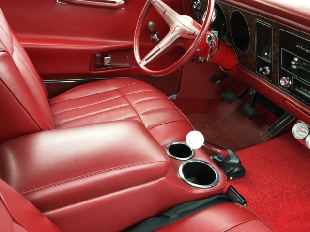1969 pontiac firebird! 400 engine / 4 spd trans! ps, pb! red/red! great driver!