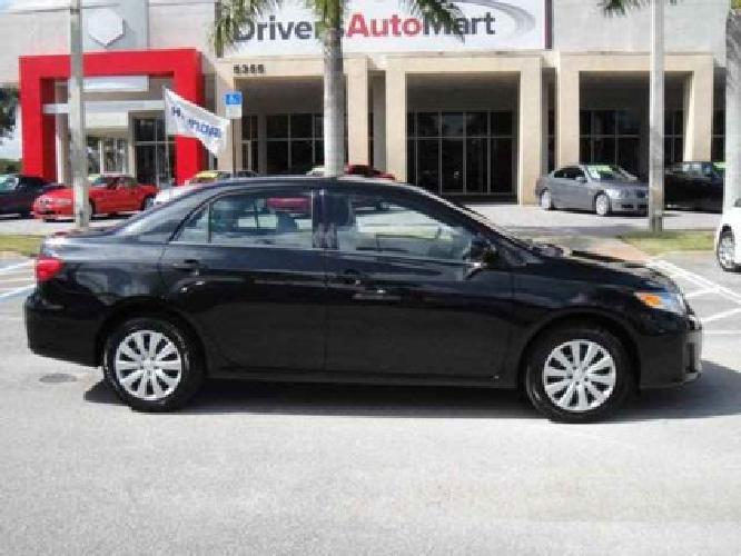 2013 toyota corolla le in davie, fl