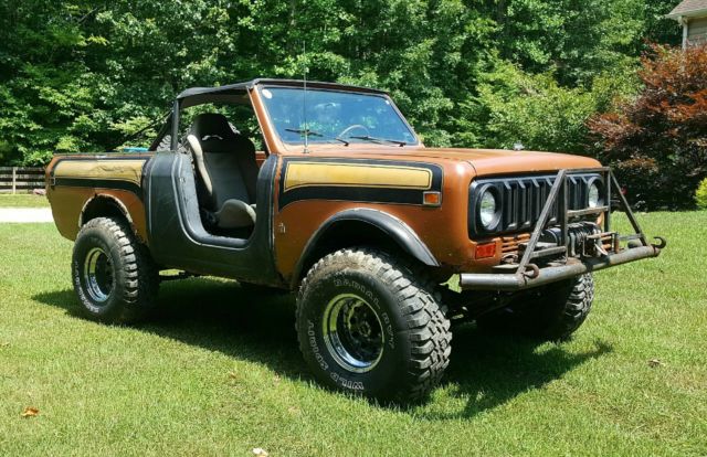 1978 real scout ssii , 53k original miles rare options