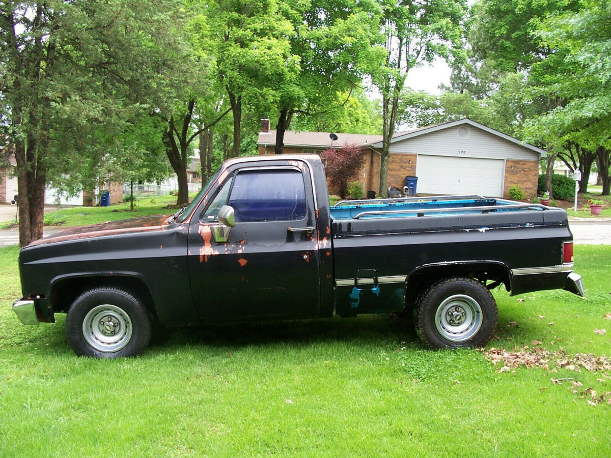 free 1987 r10 chevy silverado short bed pickup truck 350 tbi c10 1500 chevrolet