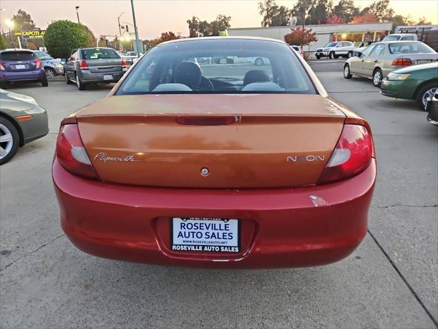 2001 plymouth neon highline