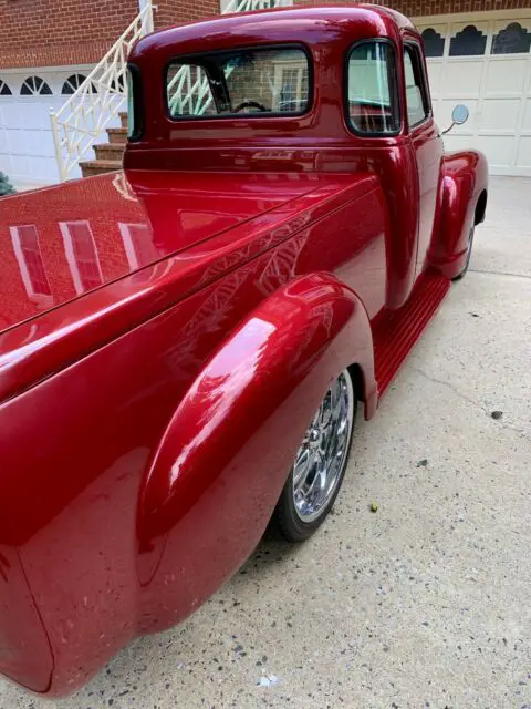 1952 chevrolet 3100 5 windows with 5600 miles super condition resto-show