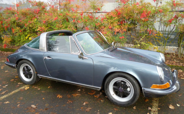 1969 69 porsche 911e 911 e targa mfi 2.0 nice driver runs great cofa clean title