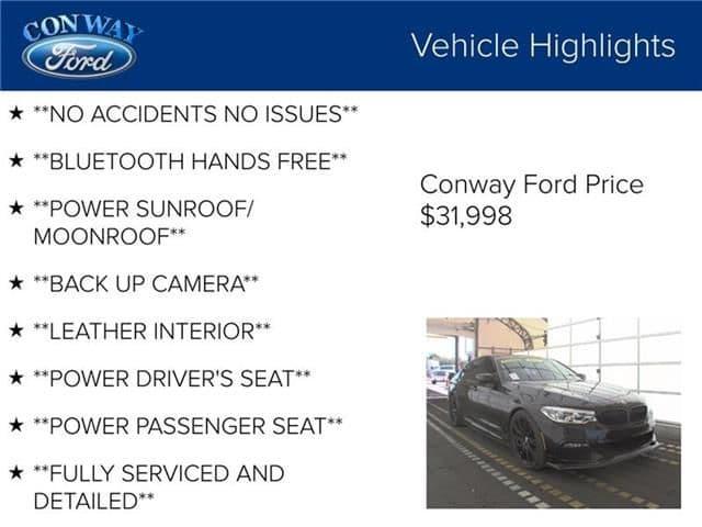 2017 bmw 5 series 540i in conway, south carolina