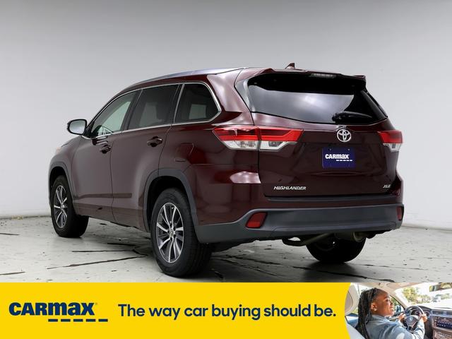 2017 toyota highlander xle