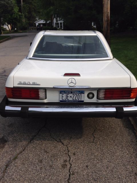 classic mercedes benz 1983 380sl convertible roadster