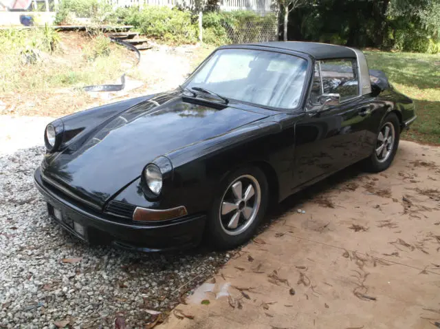 1968 porsche 911l 911 4 speed soft window targa barn find starts and drives