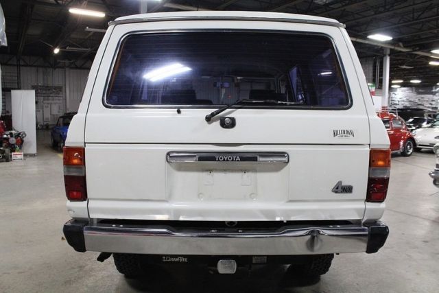 1988 toyota land cruiser 232665 miles white suv 4.0l 6cyl automatic