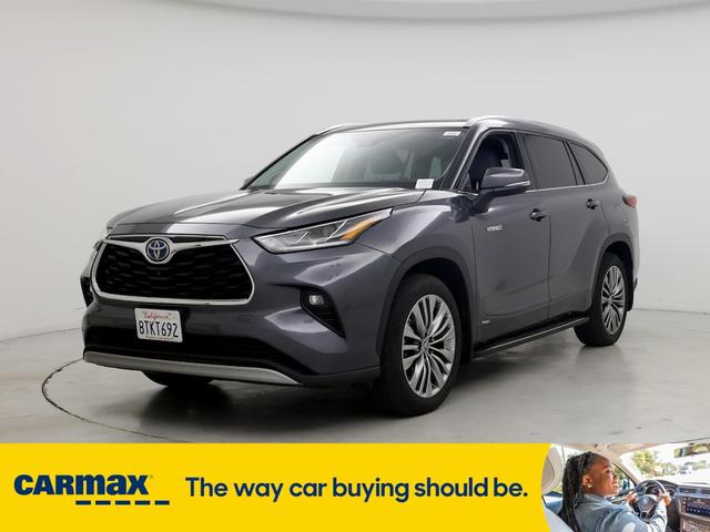 2021 toyota highlander hybrid platinum